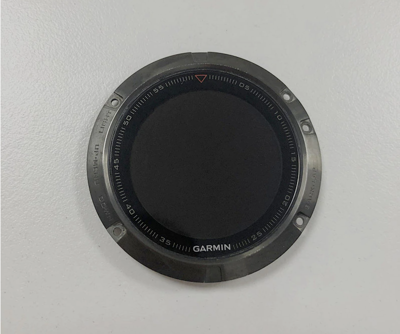Garmin LCD+sklo+luneta+instalace Garmin Fenix 5, černá
