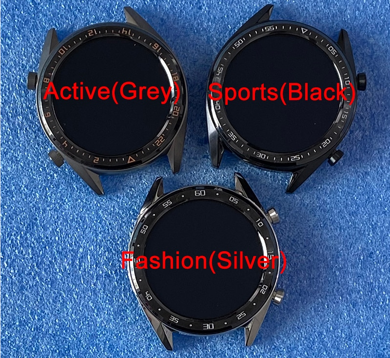 Huawei LCD s digitizérem a rámem s tlačítky pro hodinky Huawei Watch GT Active (46 mm) FTN-B19 