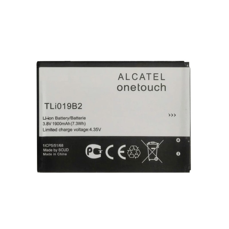 antirr Baterie TLi019B2 pro Alcatel one Touch POP C7 OT-7041D duální CAB1900003C2, 1900mAh