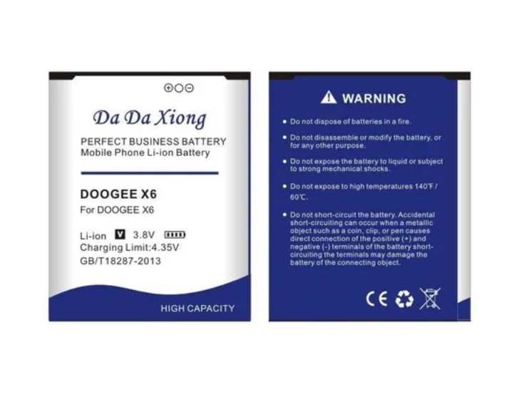 Da Da Xiong Da Da Xiong Baterie pro DOOGEE X6 / X6 Pro, 3900mAh