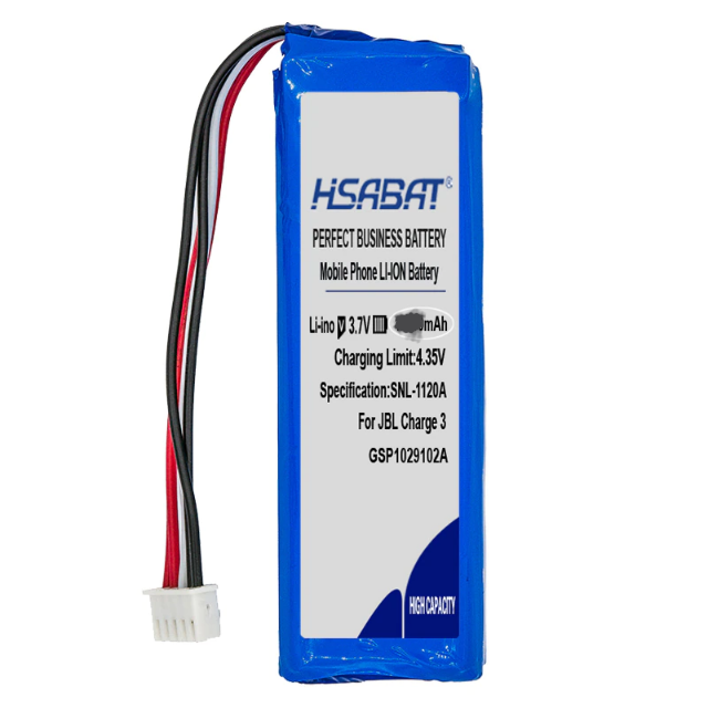 HSABAT HSABAT Baterie pro reproduktor JBL Charge 3, 13500mAh
