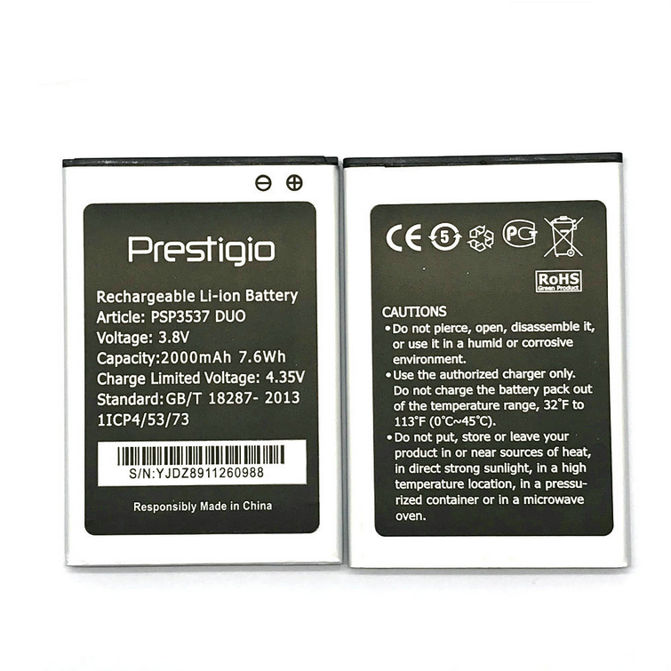 QiAN SiMAi Baterie PSP3537 DUO pro Prestigio Wize, 2000mAh