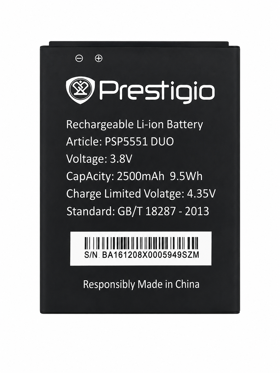 Prestigio Baterie PSP5551 DUO pro Prestigio Grace S5 LTE, 2500mAh