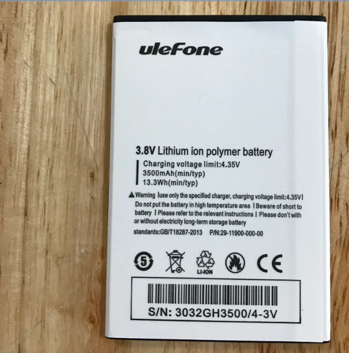 Matcheasy Baterie pro uleFone U008/ U008 Pro, 3500mAh
