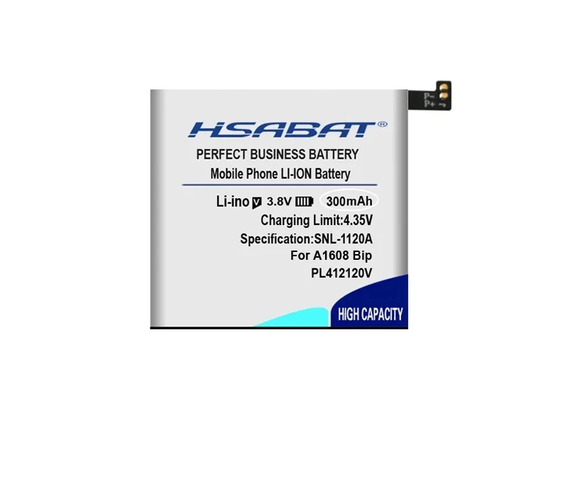 HSABAT HSABAT Baterie pro Huami Amazfit Bip A1608, 300mAh