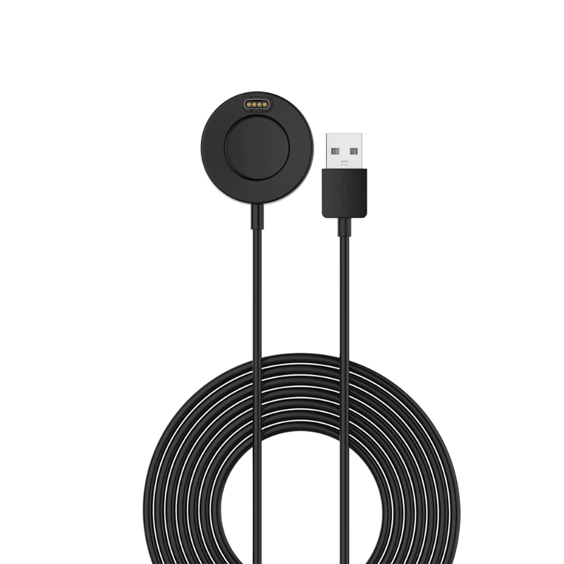 JSPSTA Nabíjecí disk USB kabel pro hodinky Garmin Fenix 6/6s/6x Pro/5/5S/5X Plus, 7, 7s, 7x, Vivoactive 3/4/4s, Forerunner 945/935/245/245M/45/45S, černá