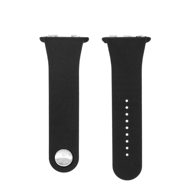 OEM Náhradní silikonový řemínek pro chytré hodinky GT08, černá