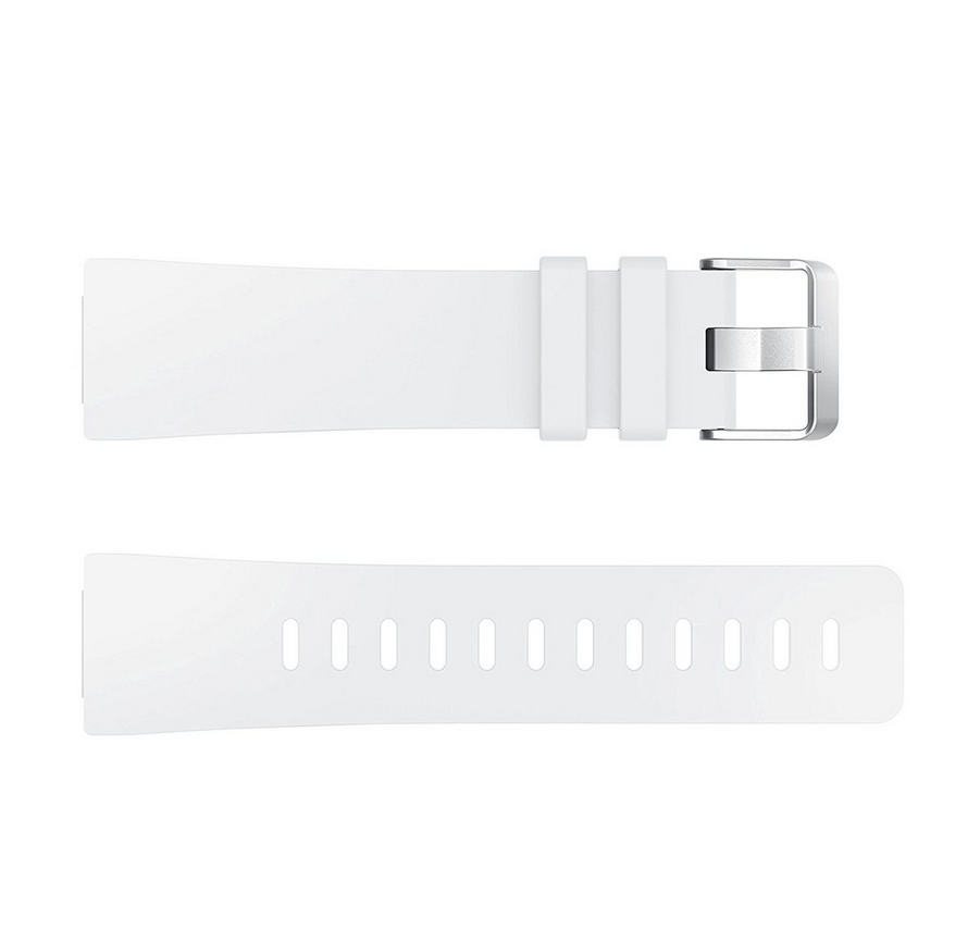 OOTDTY Silikonový řemínek pro Fitbit Versa / K88H, bílá