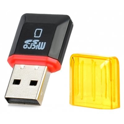 Enter Enter TF22 Micro SD čtečka karet USB 2.0, černá