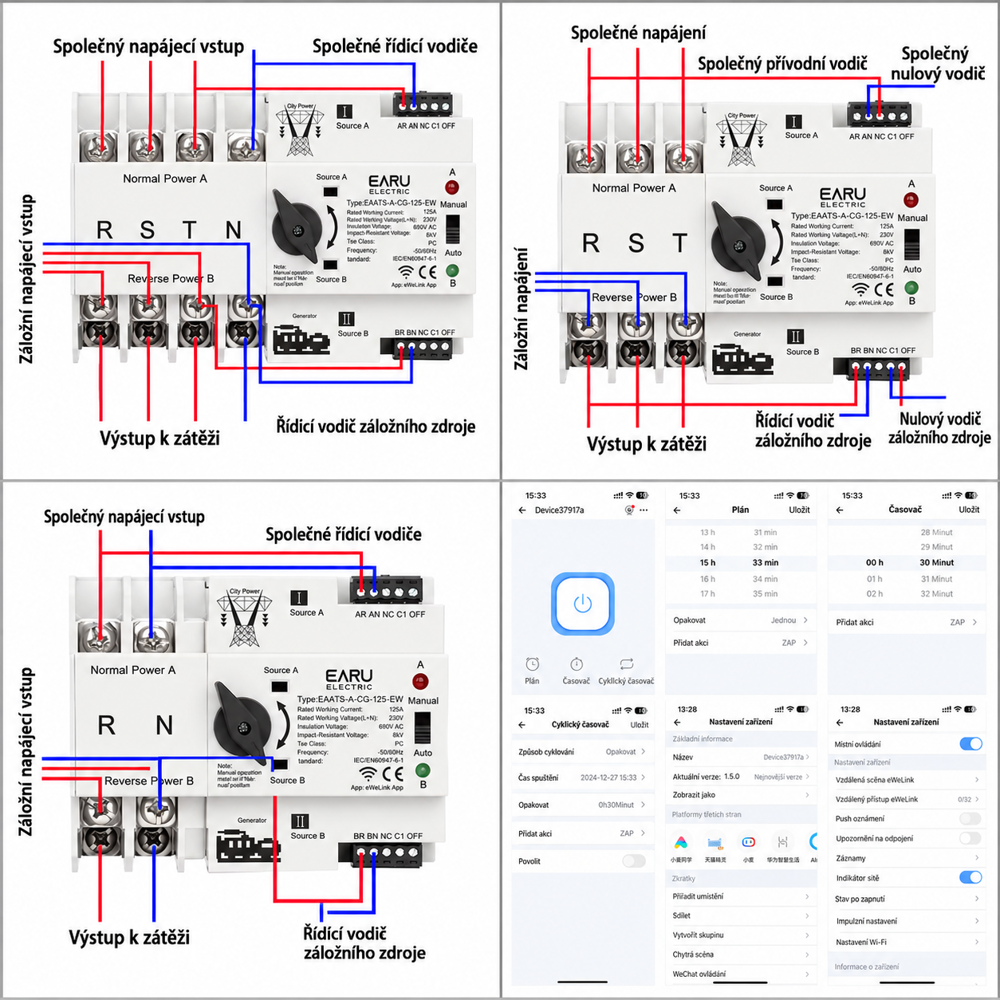 EARU EAATS-A-CG-125-EW 4P 125 A EARU EAATS-A-CG-125-EW 4P 125 A