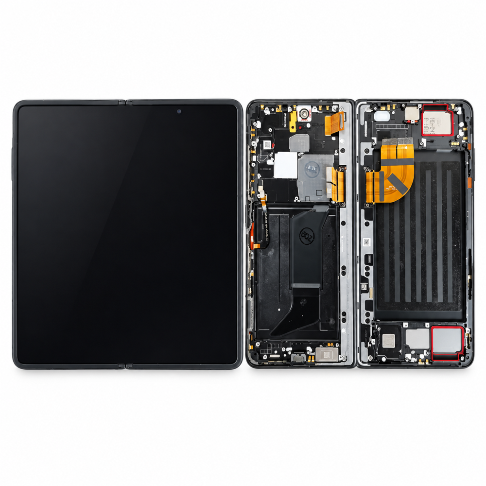 Vnitřní AMOLED/OLED displej s rámem pro Honor Magic V3 FCP-N49 a FCP-AN10. Velký 7,92 Vnitřní AMOLED/OLED displej s rámem pro Honor Magic V3 FCP-N49 a FCP-AN10. Velký 7,92