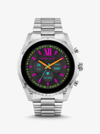 Michael Kors Gen 6 Bradshaw Silver-Tone Smartwatch