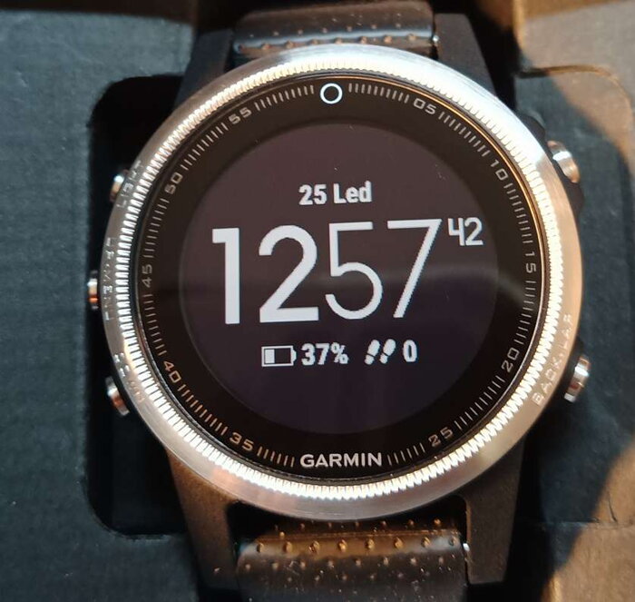 Vytopené Garmin Fenix 5s