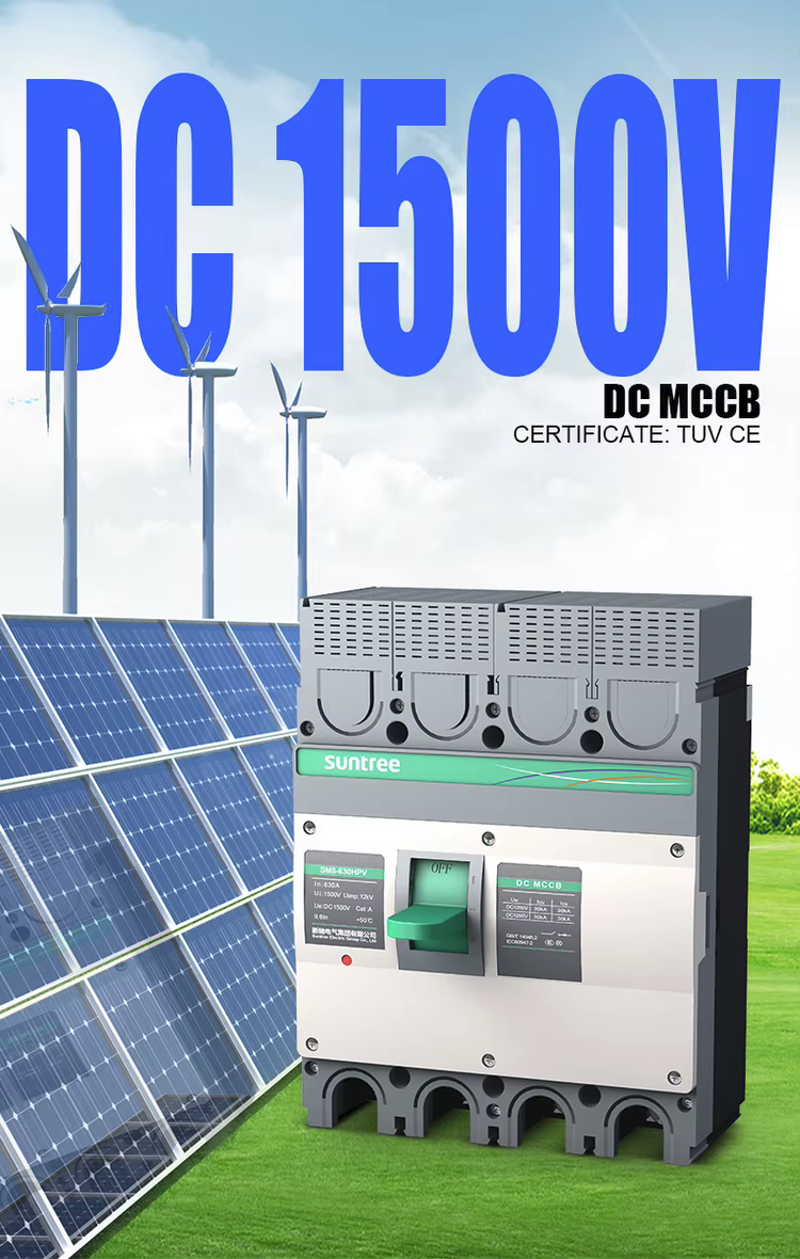 Suntree SM8-630HPV – DC výkonový jistič MCCB 4P, 1500 V, 630 A Suntree SM8-630HPV – DC výkonový jistič MCCB 4P, 1500 V, 630 A