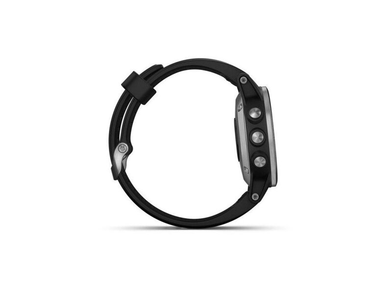 Garmin fenix5S Plus Saphire Silver, Black Band 010-01987-16 použité A. Řada všestranných multisportovních hodinek fenix s topografickými mapami, bezkontaktními platbami a přehráváním hudby. Kompletní balení včetně příruček, hodinky minimálně použité, záruka 12 měsíců. SERVIS ZÁRUČNÍ ALE I POZÁRUČNÍ U NÁS V SERVISE, prodej baterií, ND, řemínků, ochranných skel, nabíjecích kabelů atd. vše skladem. Na hodinky má zákazník doživotně servisní práce zdarma!