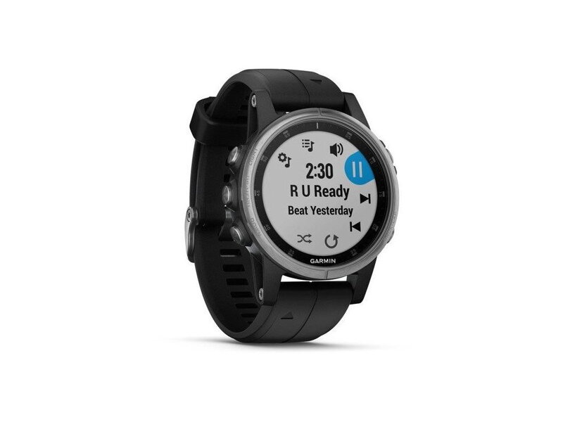 Garmin fenix5S Plus Saphire Silver, Black Band 010-01987-16 použité A. Řada všestranných multisportovních hodinek fenix s topografickými mapami, bezkontaktními platbami a přehráváním hudby. Kompletní balení včetně příruček, hodinky minimálně použité, záruka 12 měsíců. SERVIS ZÁRUČNÍ ALE I POZÁRUČNÍ U NÁS V SERVISE, prodej baterií, ND, řemínků, ochranných skel, nabíjecích kabelů atd. vše skladem. Na hodinky má zákazník doživotně servisní práce zdarma!