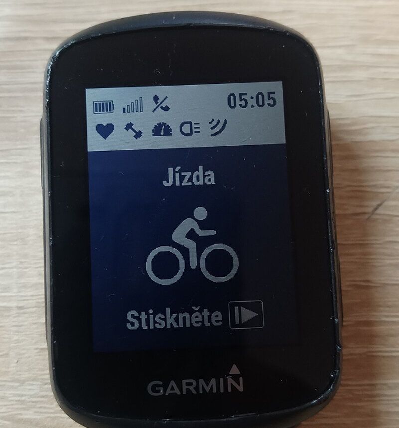 Garmin EDGE 130, použitý, nová baterie, záruka 1 rok, repasovaný použitý přístroj. Podrobný popis na garmin.cz.