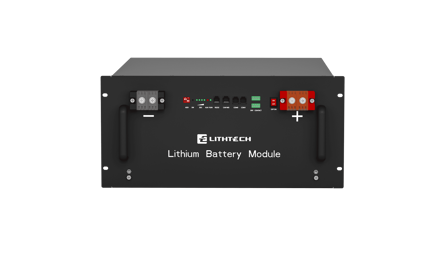 BATERIE LITHTECH TB4000X 51,2V 100AH, Off Grid Solar Power System lifepo4 52V baterie 6000 cyklů BMS 100A