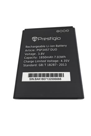 Baterie PSP3457 DUO pro Prestigio Wize F3/ Wize O3, 1850mAh