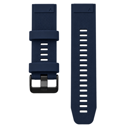 Náhradní silikonový řemínek pro Garmin Fenix 5x/ 5x Plus/ Fenix 3/ 3 HR/ Fenix 6X/ 6x Pro solar/ 7X/ 7X Pro, tmavě modrá