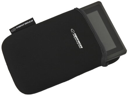 Esperanza ET171K Pouzdro pro tablet 7'', 3mm neoprén, černá/černá