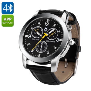 Luxusní smart hodinky Foxweare Y22 - Swiss Ronda 751, Bluetooth - vodotěsné s vyměňovacím řemínkem v hnědé barvě zdarma!
