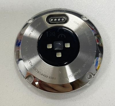 Garmin Originální zadní kryt s baterií 500mAh pro Garmin Fenix 5S Náhradní díl Garmin, stříbrná