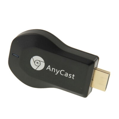 Haier® Anycast M2 PLUS WiFi HDMI dongle, Mira screen, Tv-box, připojení k TV, CPU: Cortex A9 1.2GHz, Podpora Android / iOS, černá