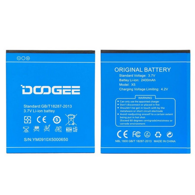 Baterie pro DOOGEE X5/ X5 Pro, 2400mAh