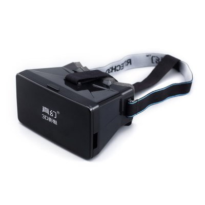 Ritech Riem Virtual Reality, 3D univerzální brýle pro telefon, černá