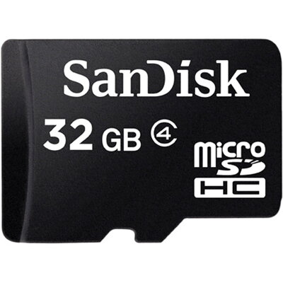 SanDisk 32GB microSDHC karta s adaptérem