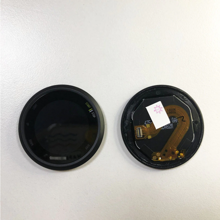 LCD displej+sklo s lunetou pro Garmin Forerunner 45 