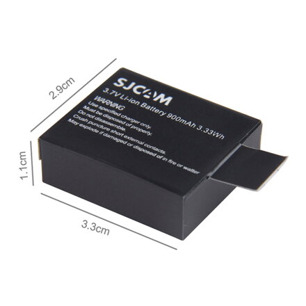 GTF Baterie pro SJ4000 / SJ5000 / SJ6000 / SJ7000, 1050mAh 