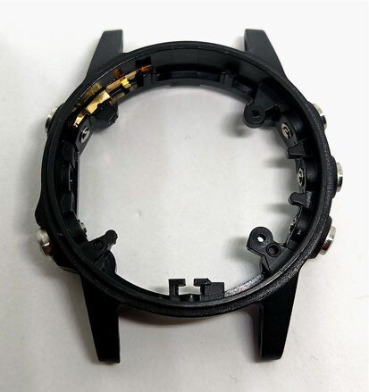Garmin střední díl s tlačítky pro hodinky Garmin Fenix 5S stříbrná