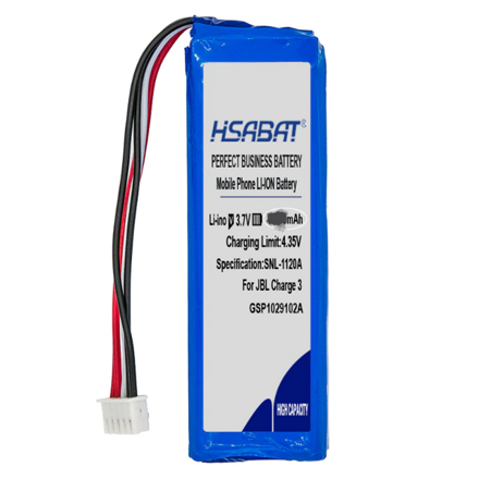 HSABAT Baterie pro reproduktor JBL Charge 3, 13500mAh