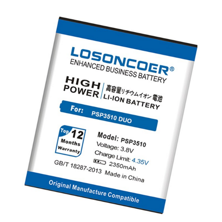 LOSONCOER Baterie PSP3510 DUO pro Prestigio Wise G3, 2400mAh