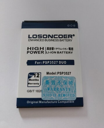 Losoncoer baterie PSP3527 DUO pro Prestigio Prestigio Wize N3, 4300mAh