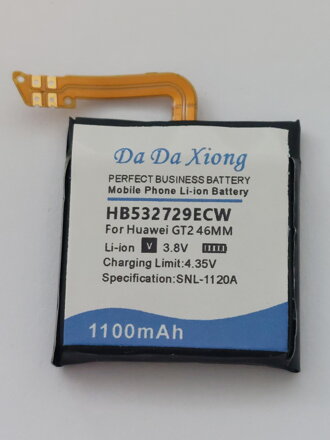 DDX baterie pro Huawei GT2 46mm, 1100mAh