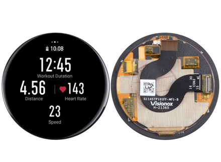 LCD displej AMOLED+dotykové sklo-digitizér pro Amazfit GTR 3 Pro