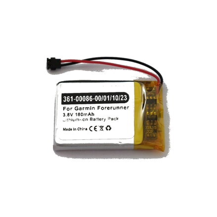 Baterie pro Garmin Forerunner 220 / 225 / 230 / 235 / 620 / 630 / 645 / 735XT, 180mAh