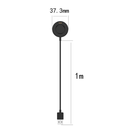 Nabíjecí disk USB kabel pro hodinky Garmin Fenix 6/6s/6x Pro/5/5S/5X Plus, 7, 7s, 7x, Vivoactive 3/4/4s, Forerunner 945/935/245/245M/45/45S, černá