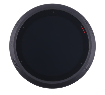 LCD displej + sklo s lunetou pro Garmin Forerunner 745, červená