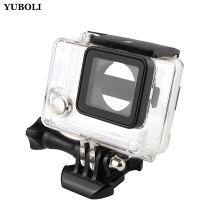 YUBOLI Gopro vodotěsné pouzdro pro Gopro Hero4/Hero3+ a příslušenství
