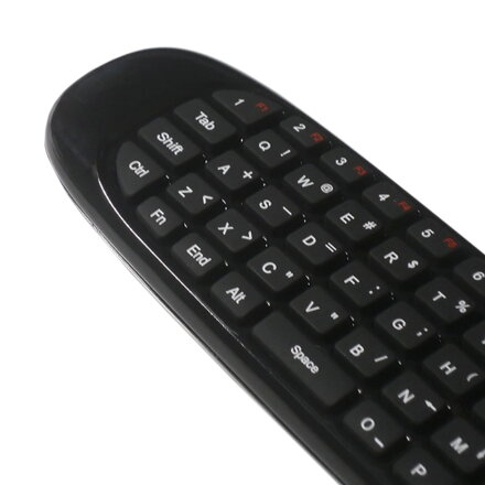 Generic C120 T10 2.4GHz bezdrátová Air Mouse - klávesnice pro Android TV box,PC, černá