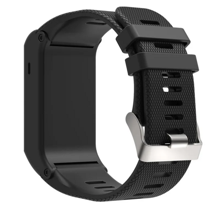 Silikonový náramek pro Garmin Vivoactive HR, černá