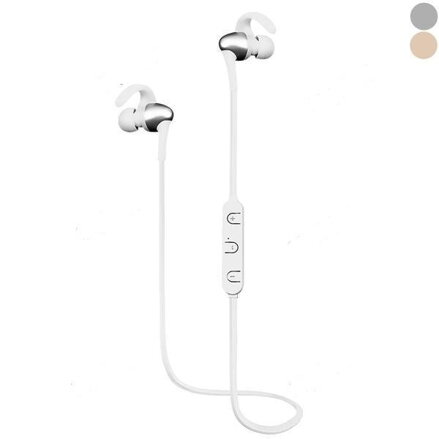 LYEJ K08 Bluetooth 4.1 sportovní bezdrátová sluchátka s mikrofonem,zlatá