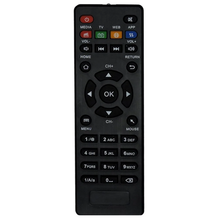 Náhradní dálkový ovladač pro TV box Scishion V88/ V88 Pro/ Plus/ Mini atd., černá