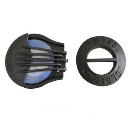 Náhradní ventil pro masku, respirátor, černá
