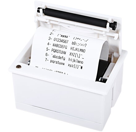 GOOJPRT QR204 58mm Mini pokladní EET tiskárna, bílá