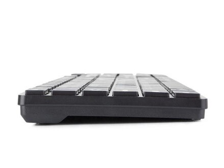 Natec Keyboard STARFISH 2 US/EU/CZ, SLIM MULTIMEDIA, USB, černá